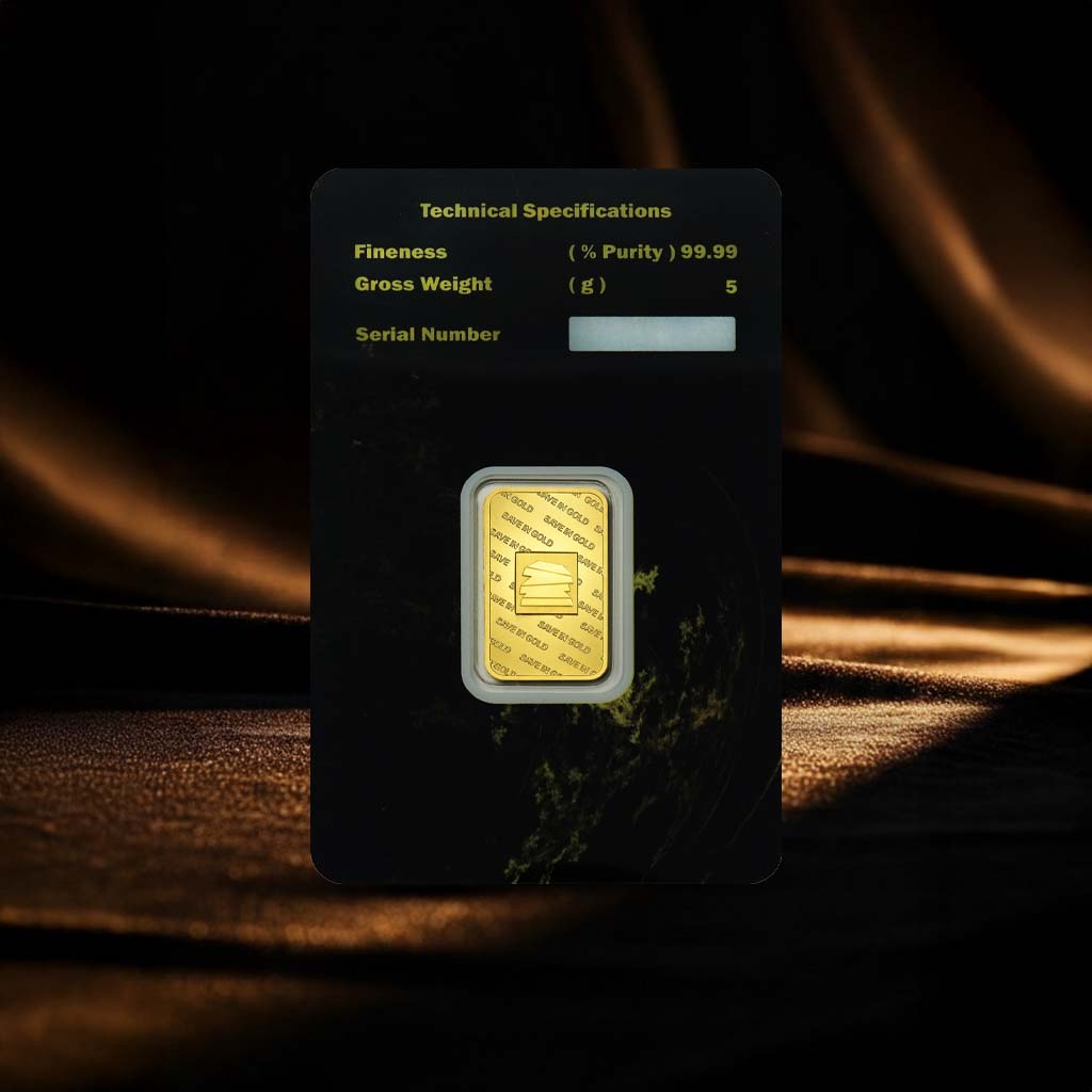 5 Grams Gold Bar (Save in Gold)